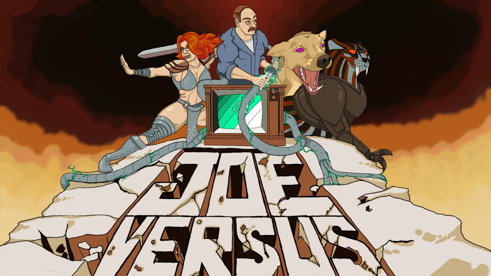 Key art for Joe Versus!